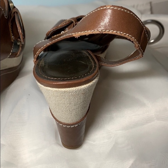 Naturalizer Wedges Shoes Brown Size 8.5 - Picture 14 of 16